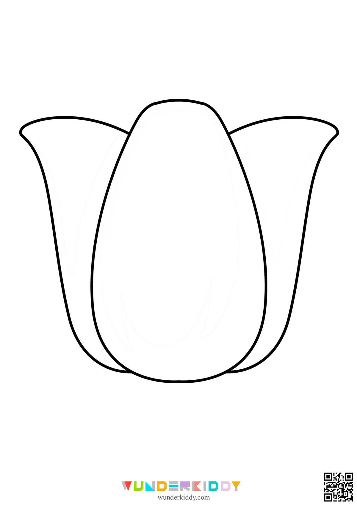 free printable tulip template