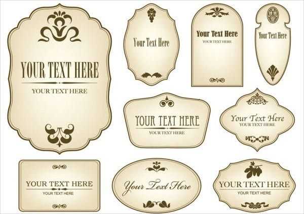 free printable vintage labels
