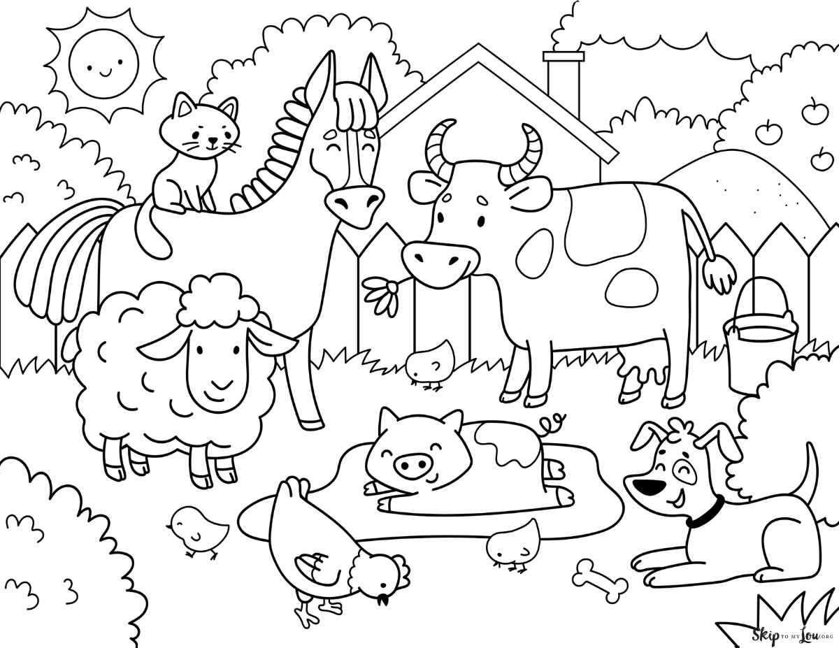free printables of animals