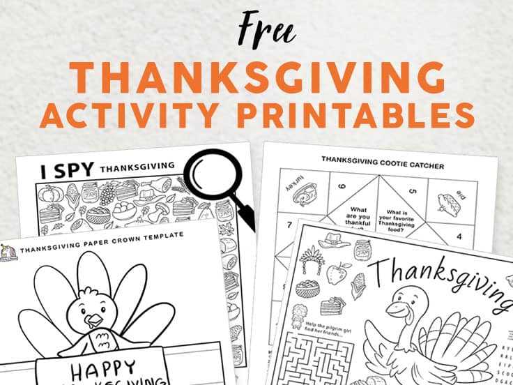 free thanksgiving day printables