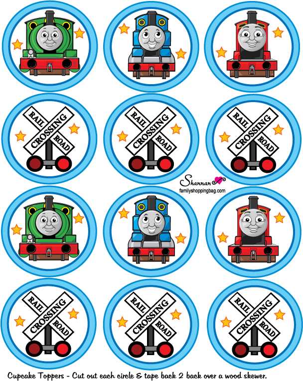 free thomas the train printables