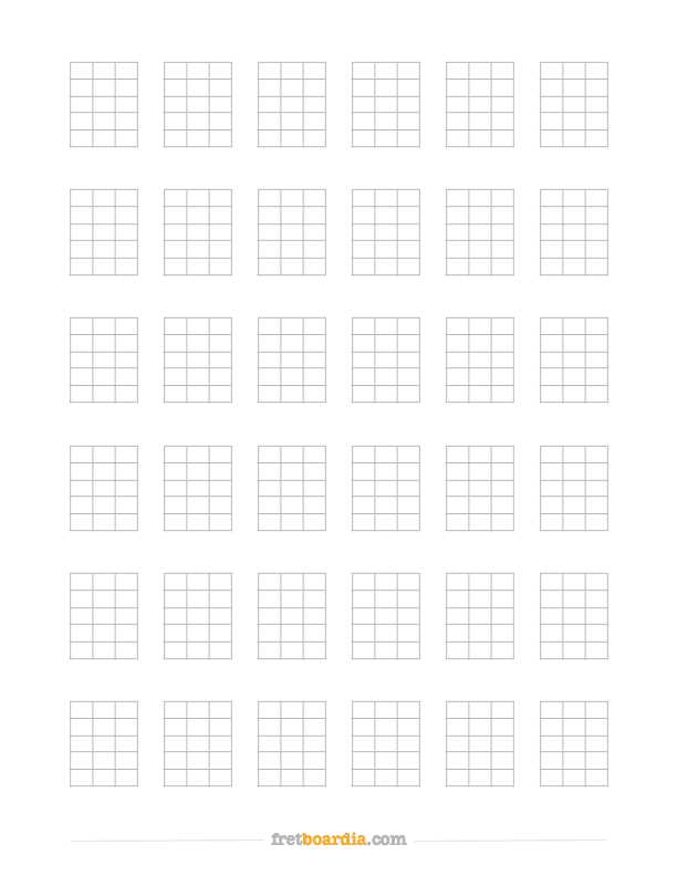 free ukulele chord chart printable