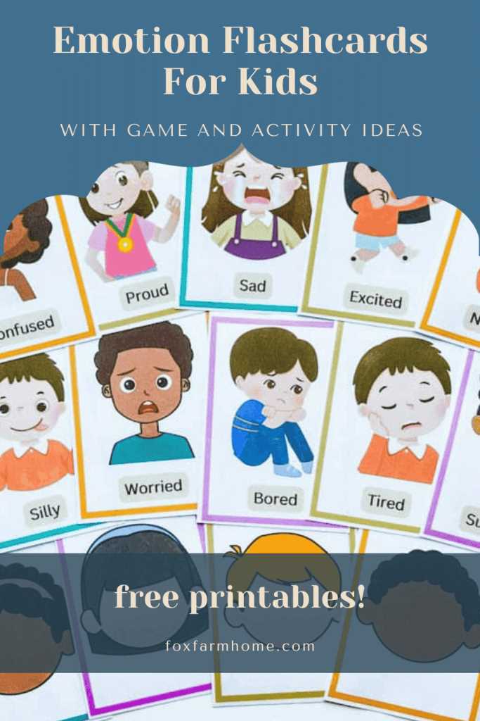 free emotions printables