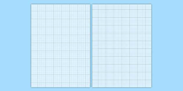full page printable graph paper