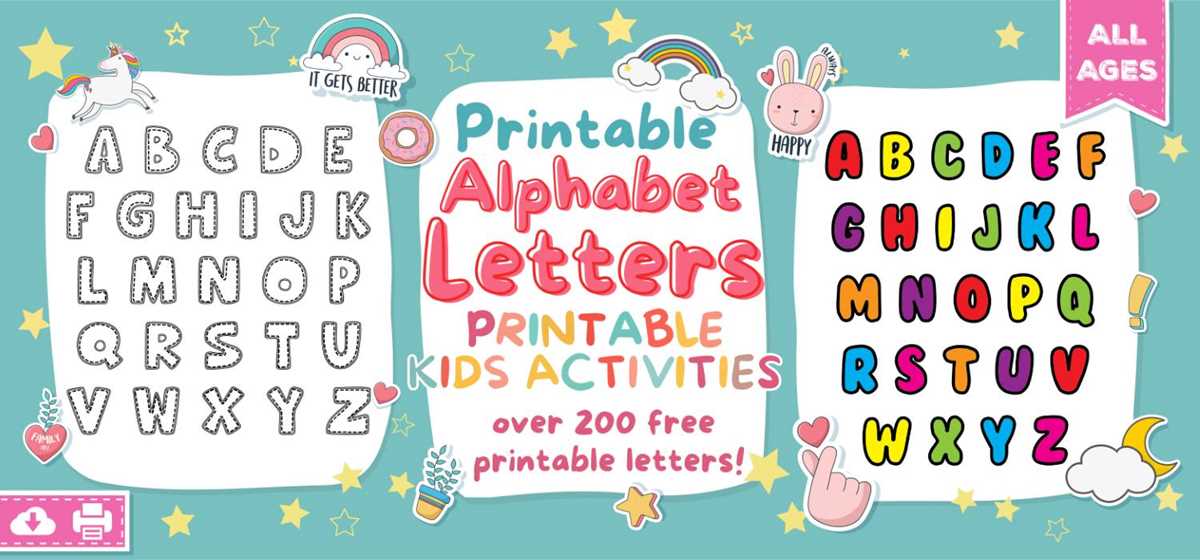 free printable letter stencils to print