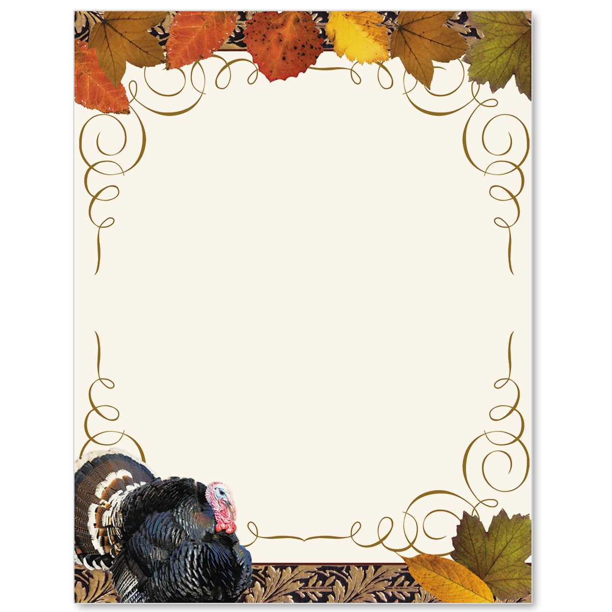 free printable thanksgiving borders