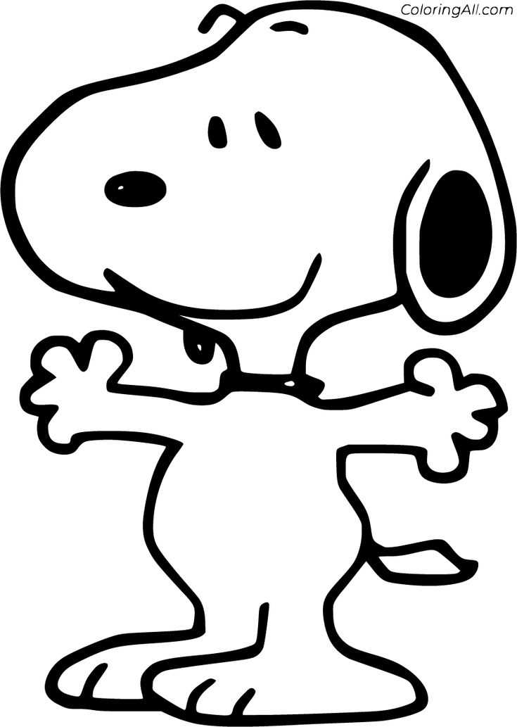 snoopy printable images