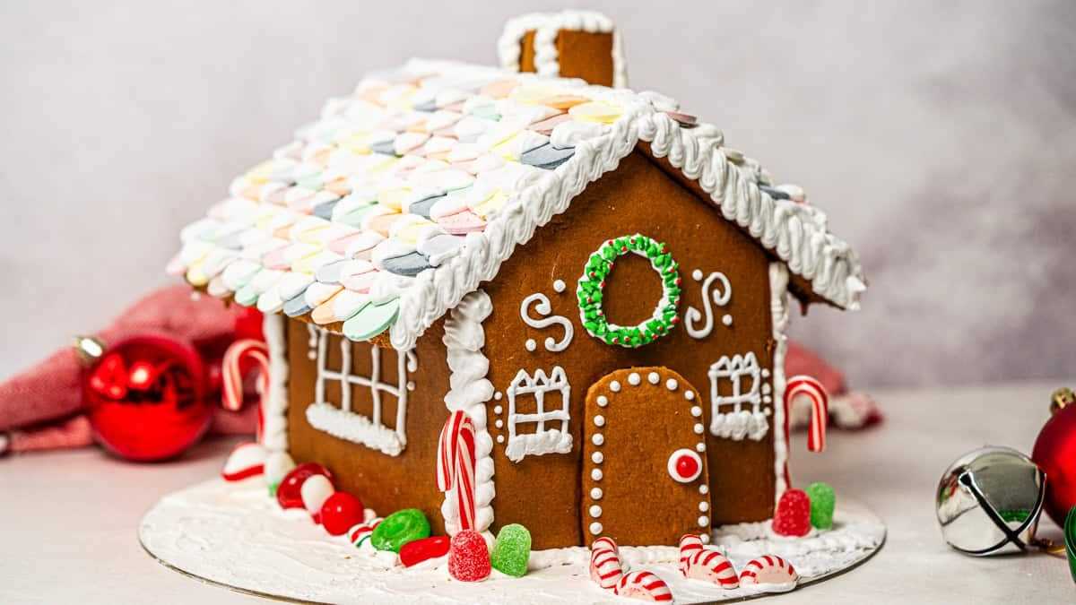 printable gingerbread house