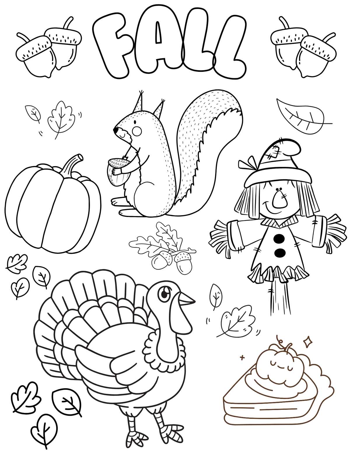childrens thanksgiving printables
