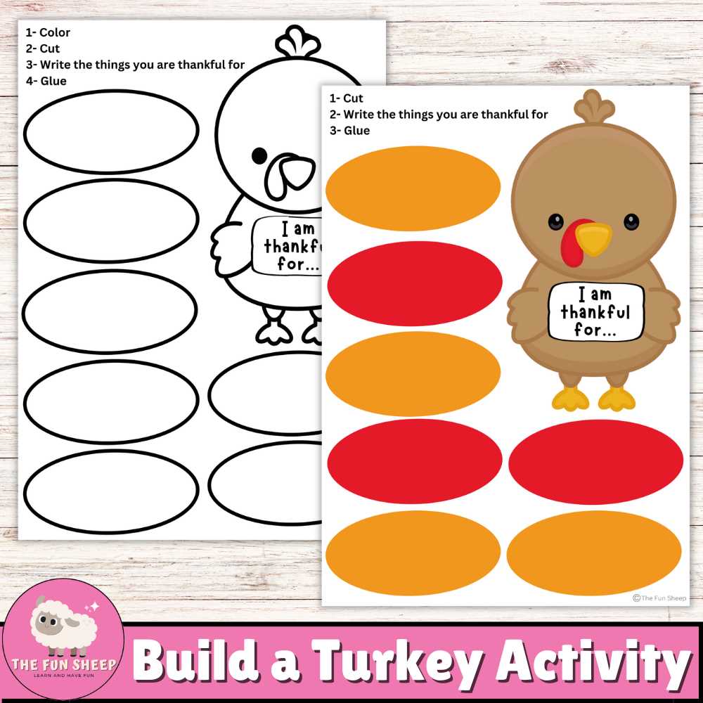 thanksgiving turkey printable