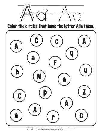 letter i printable