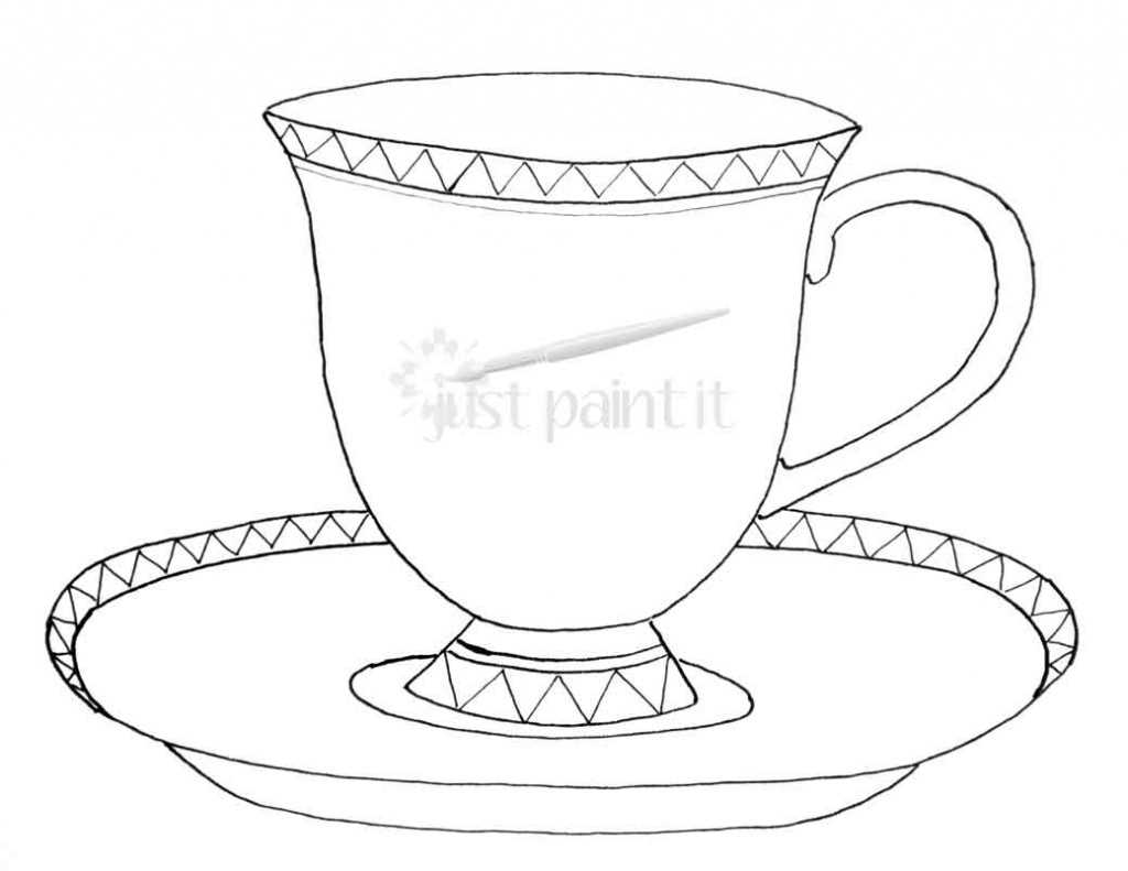 free tea party printables