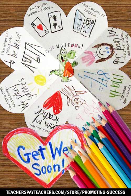 get well soon cards printable