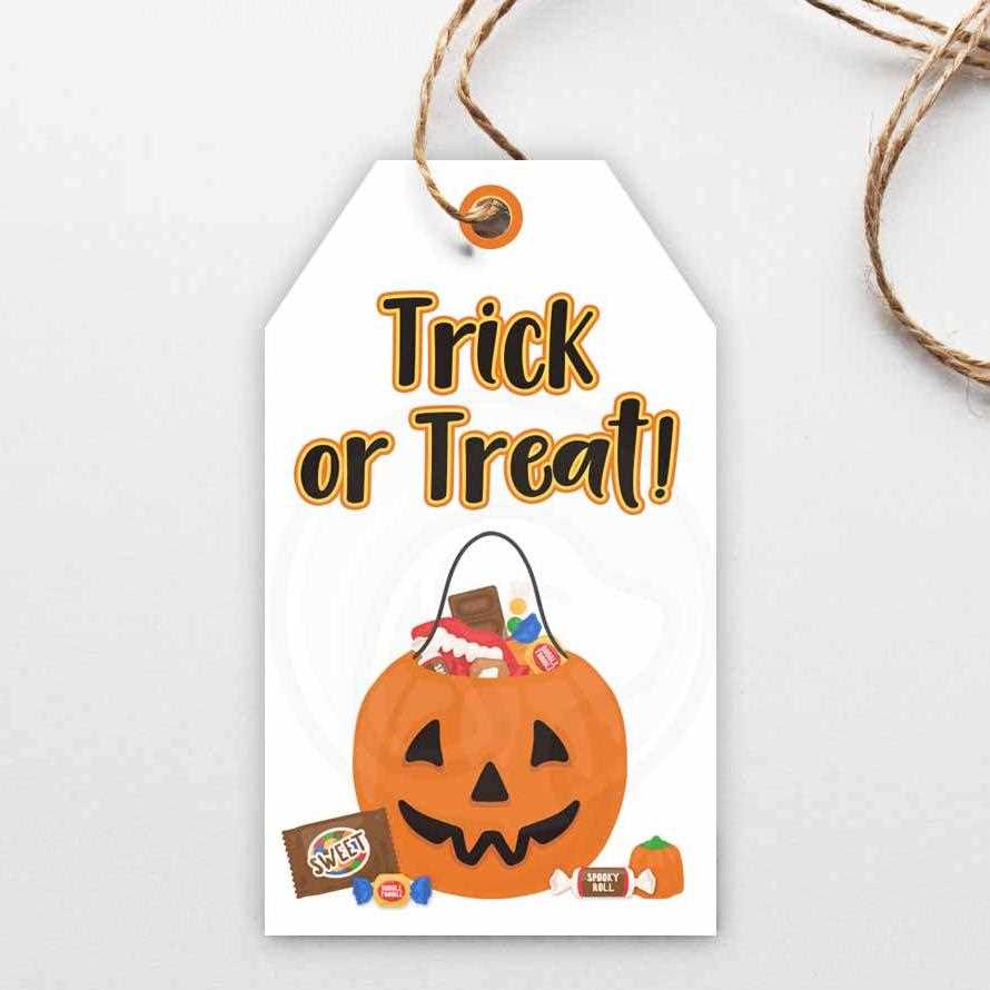 halloween tag printable