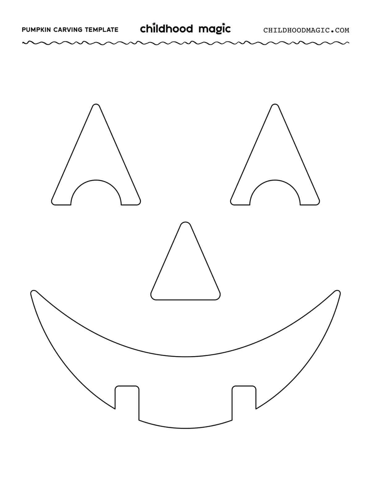 ghost face stencil printable