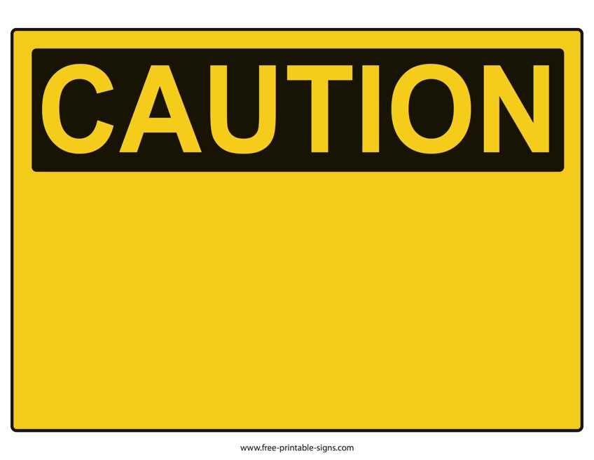 printable danger signs