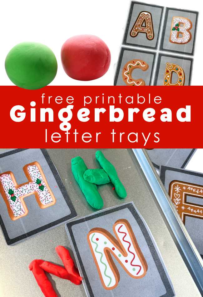 gingerbread printable free