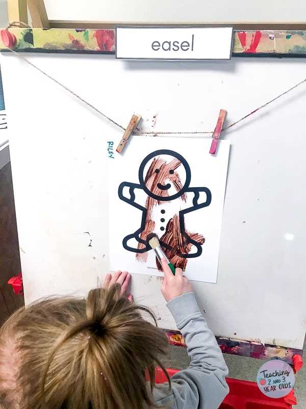 gingerbread printable free