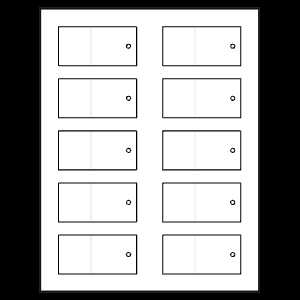 perforated labels printable