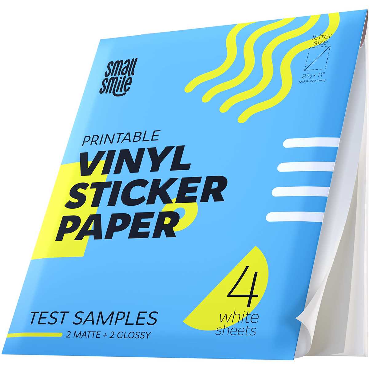 glossy printable vinyl sticker paper