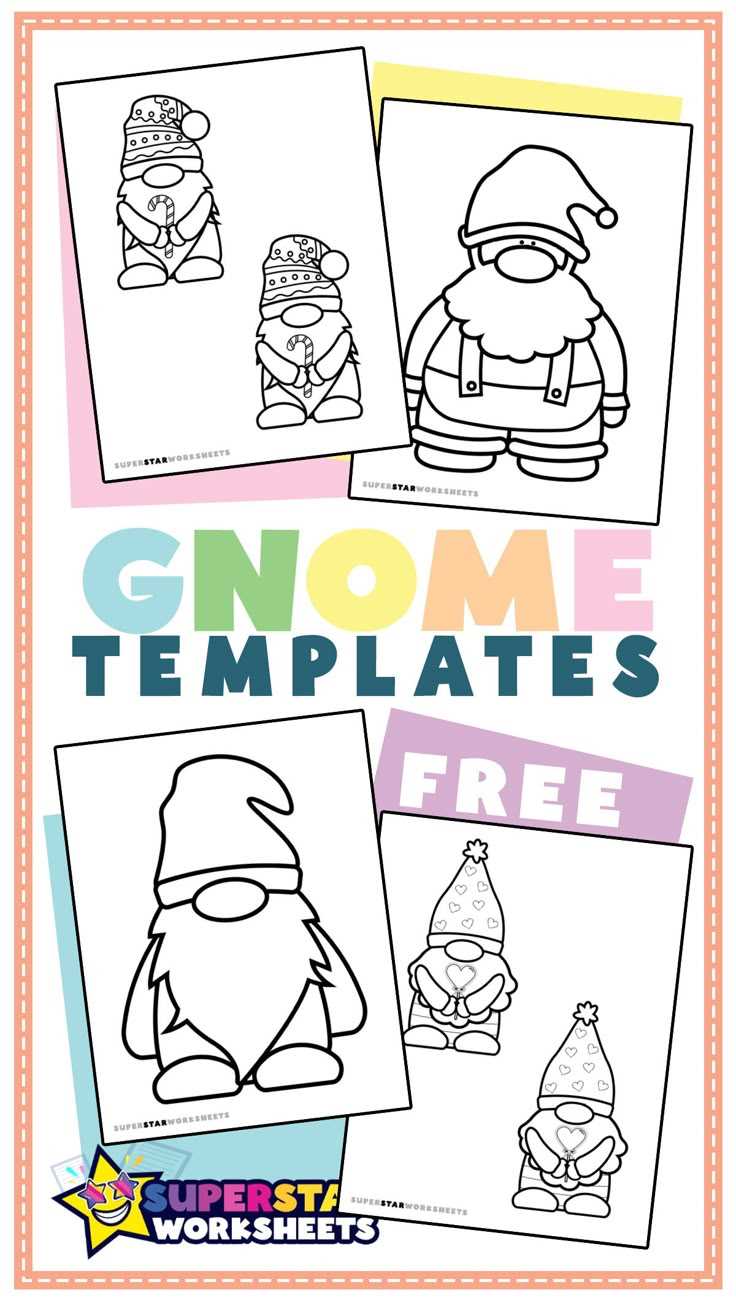 gnome template printable