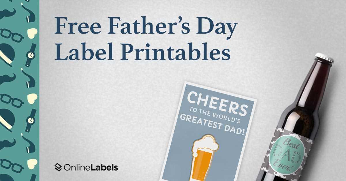 fathers day gift tags free printable