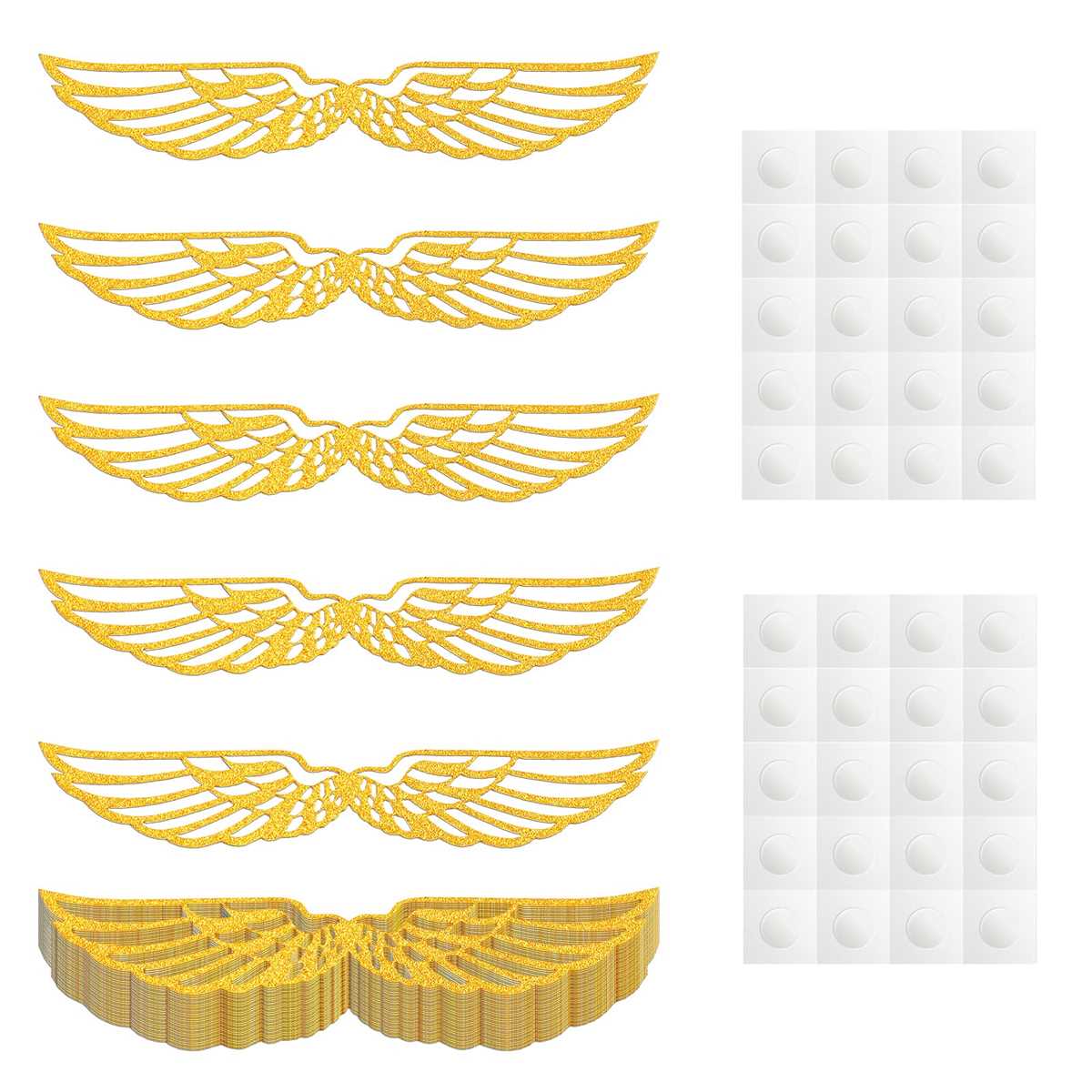 golden snitch wing printable
