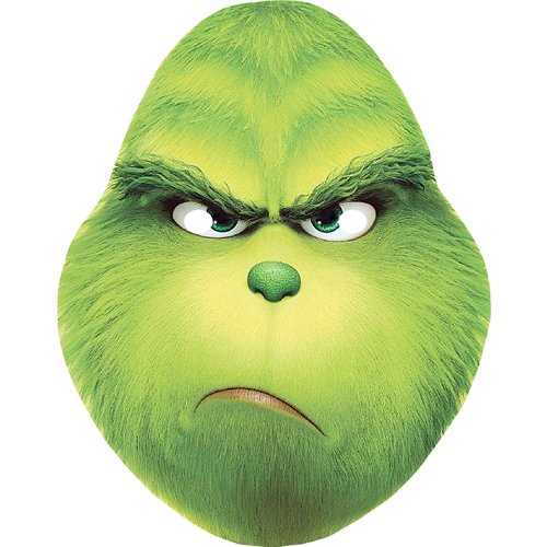 grinch printable face