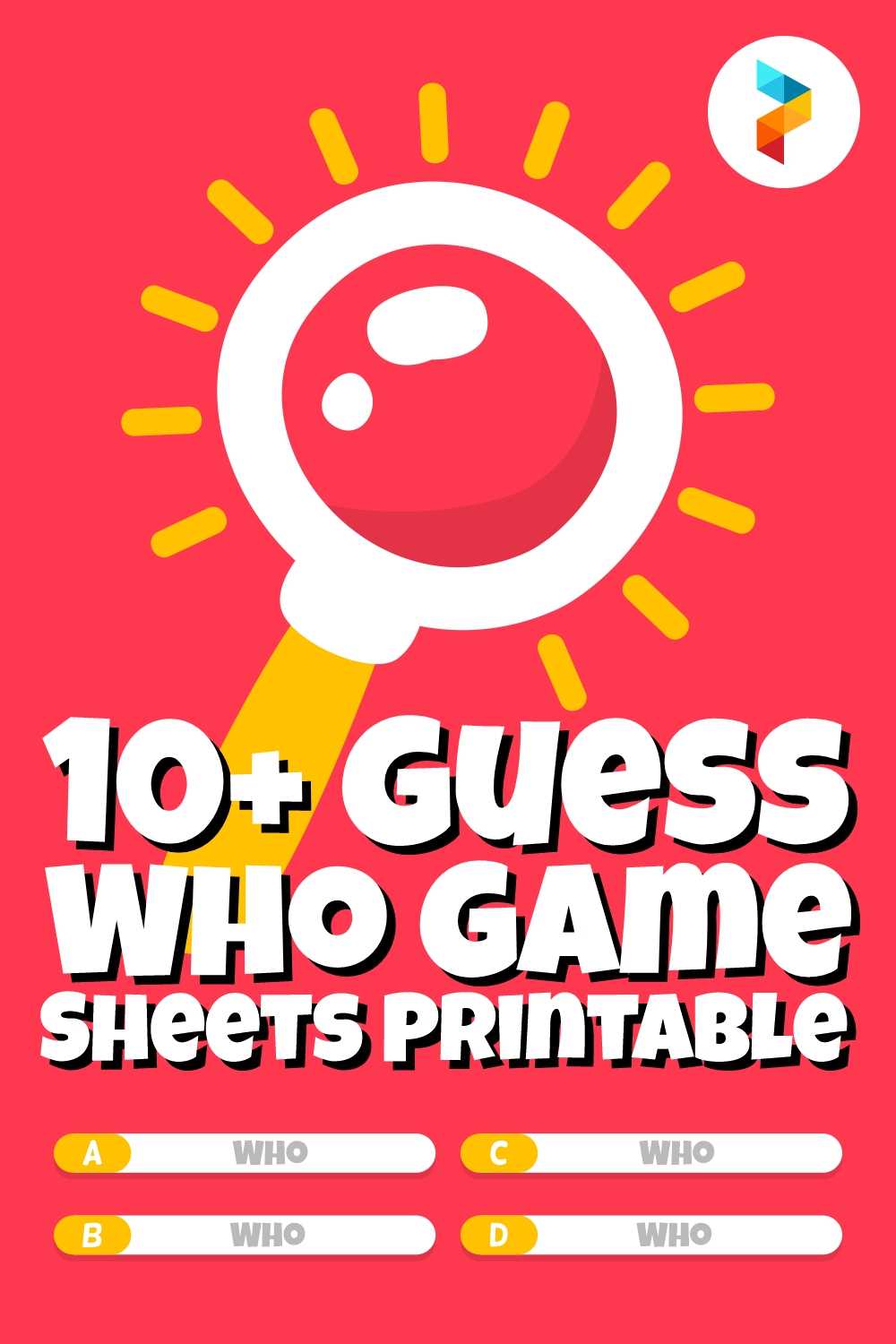 guess who character sheets printable
