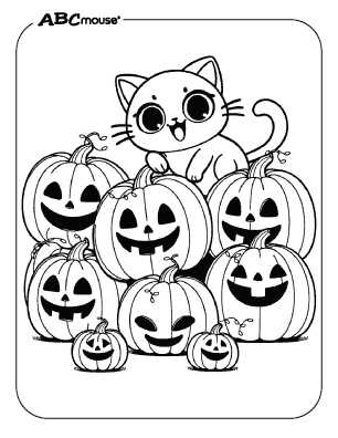 free printable halloween cards to color
