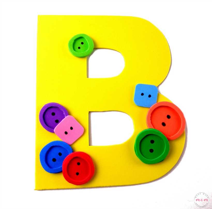 letter b craft printable