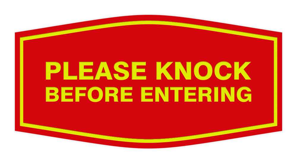 please knock printable sign