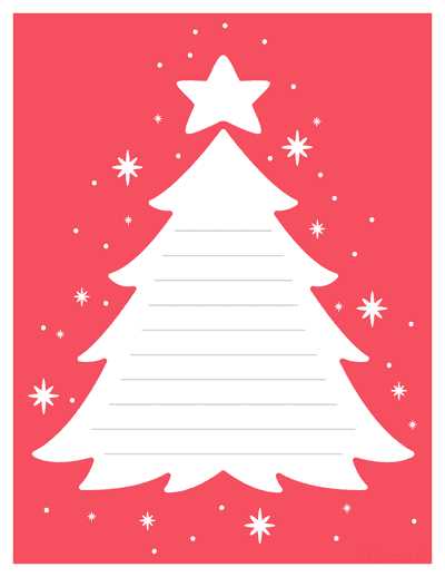 printable christmas list free