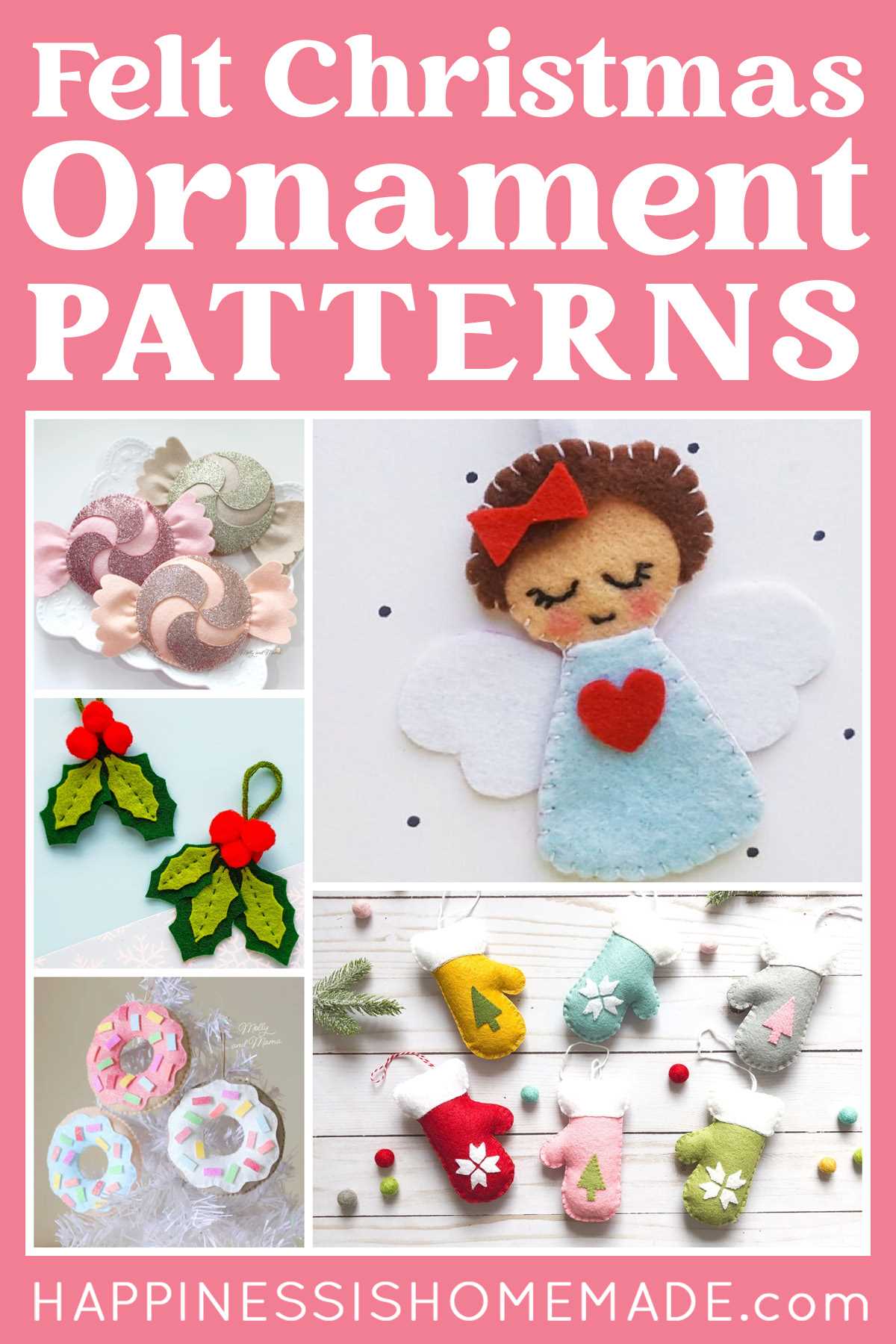 printable felt ornament patterns
