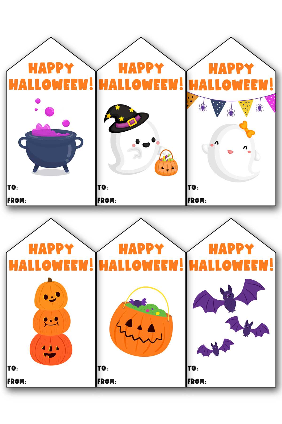 halloween gift tag printable