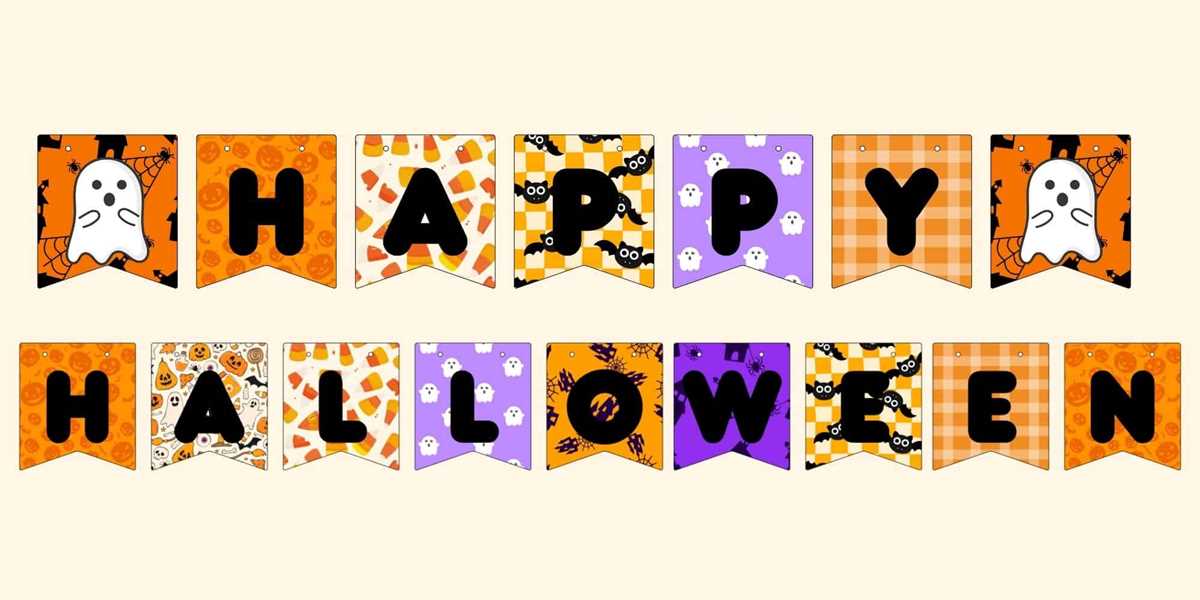 halloween printable banners
