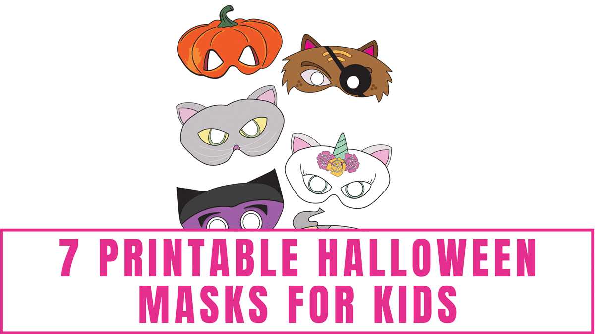 halloween printable masks