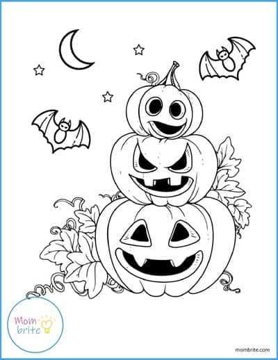 halloween printables coloring pages free
