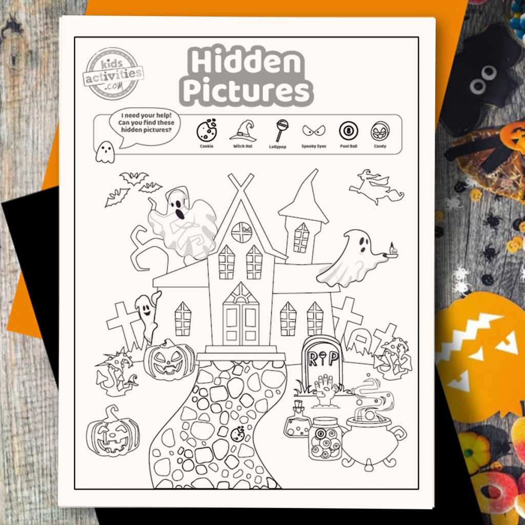 halloween seek and find printables