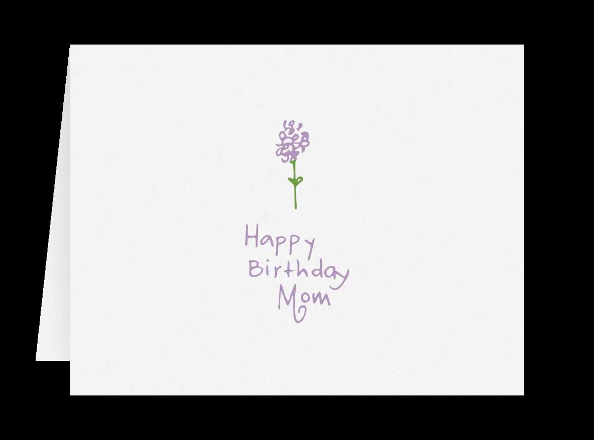 happy birthday cards for mom printable