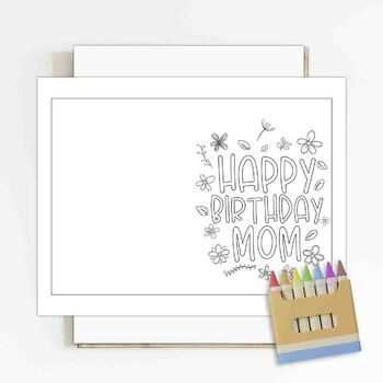 happy birthday cards for mom printable