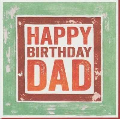 happy birthday dad printable