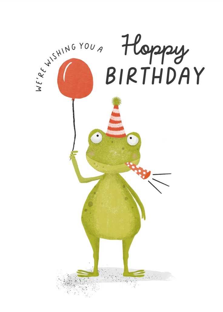 happy birthday printable card