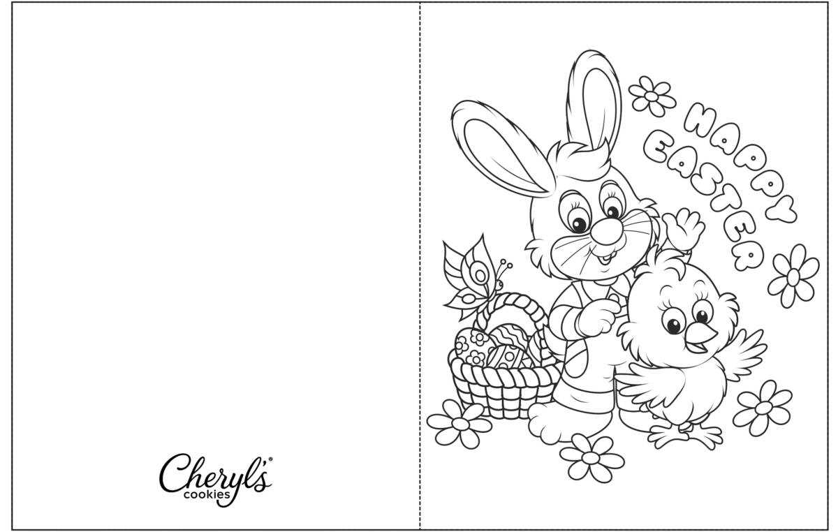 happy easter printable coloring pages