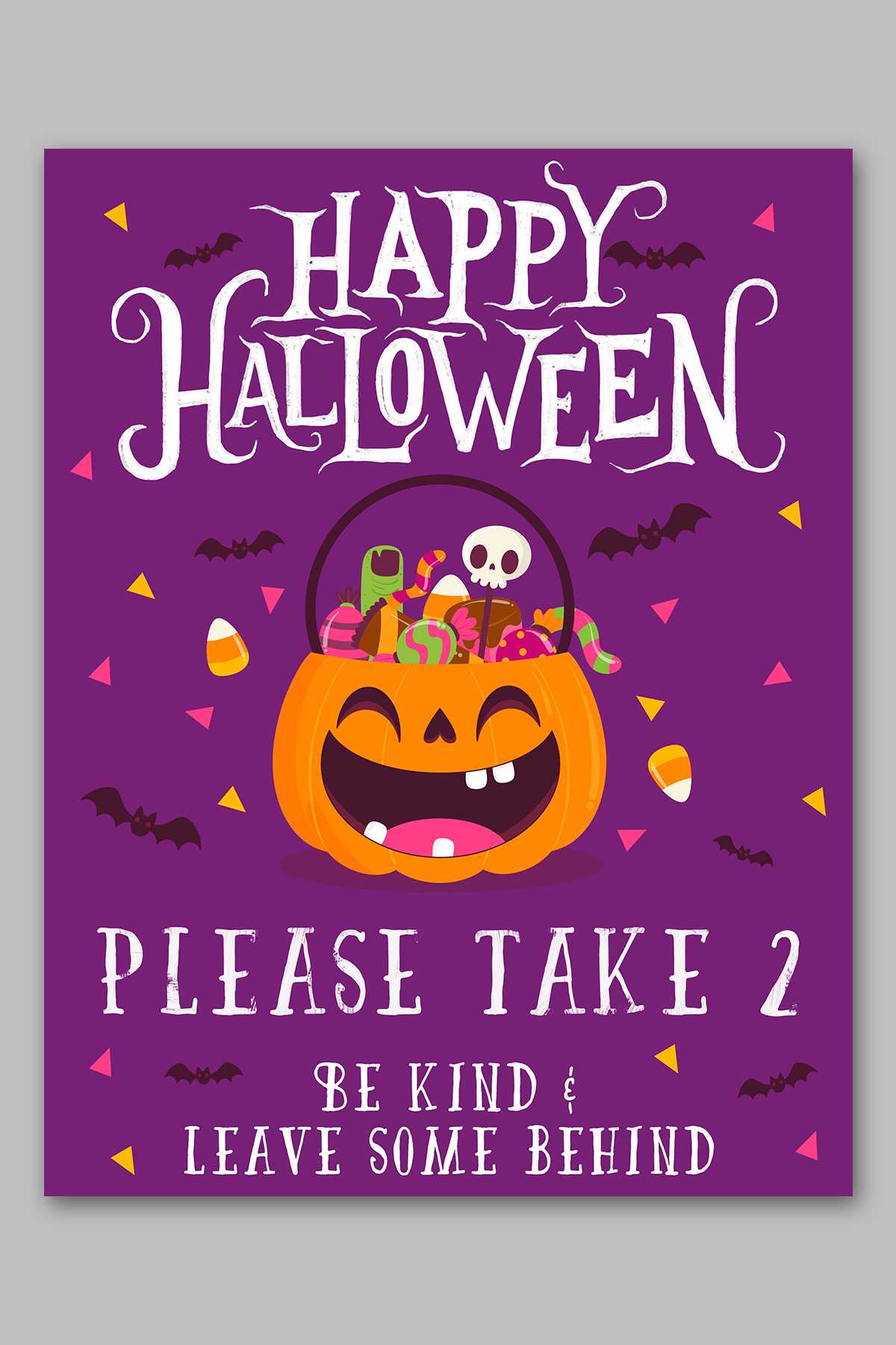 happy halloween signs printable