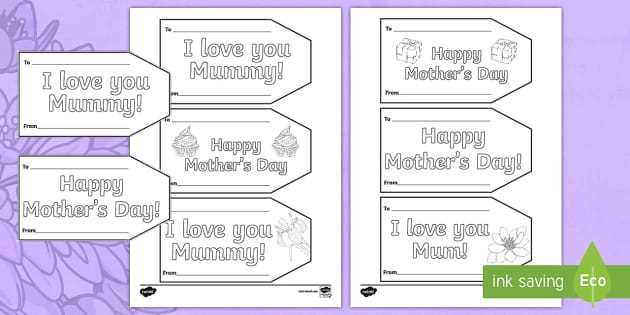 happy mothers day tags printable