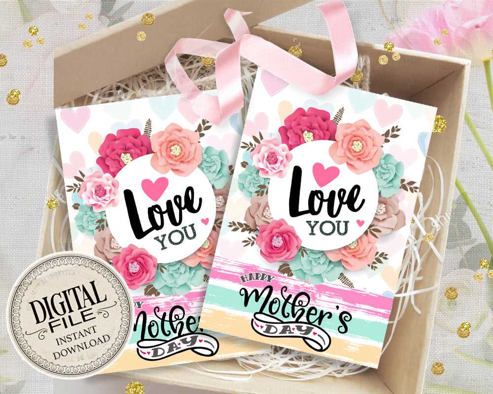 happy mothers day tags printable