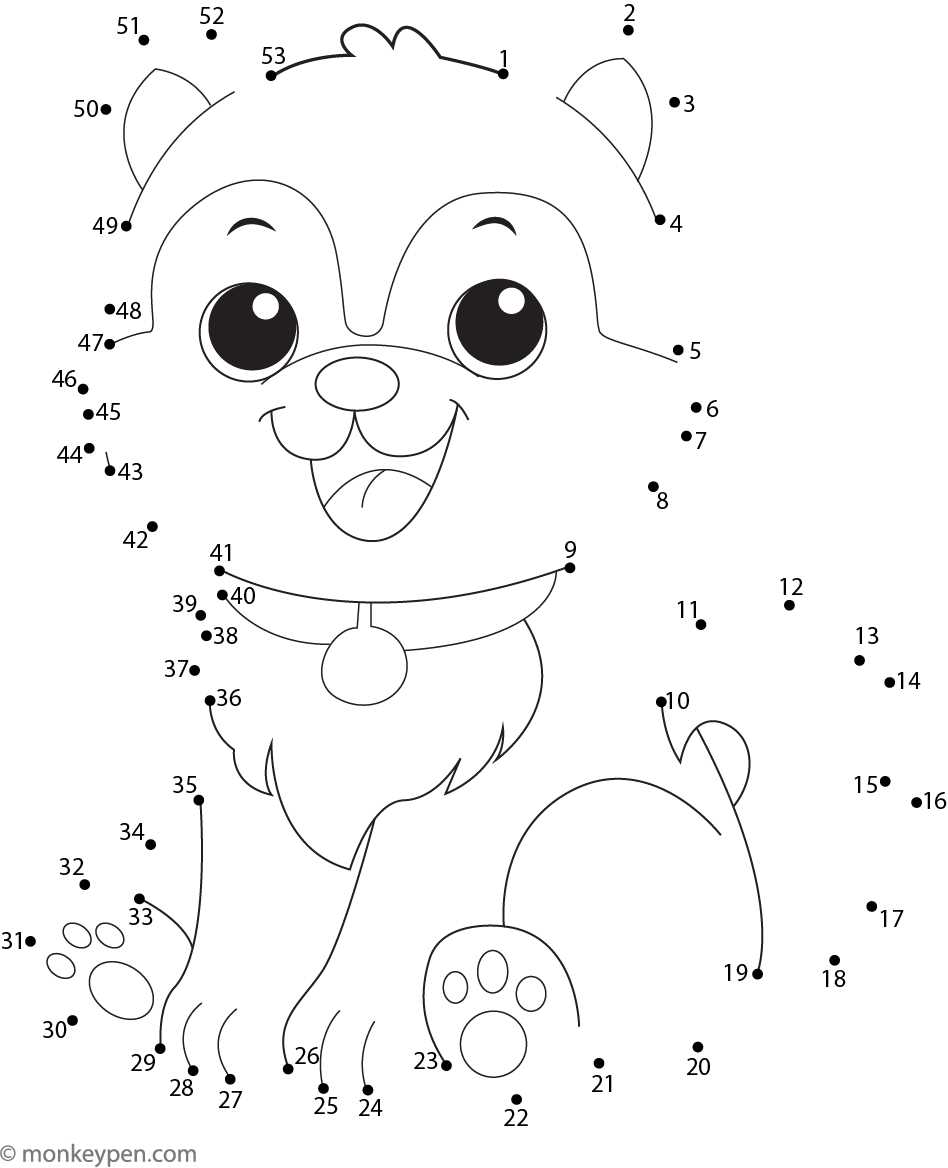 hard dot to dot printables free