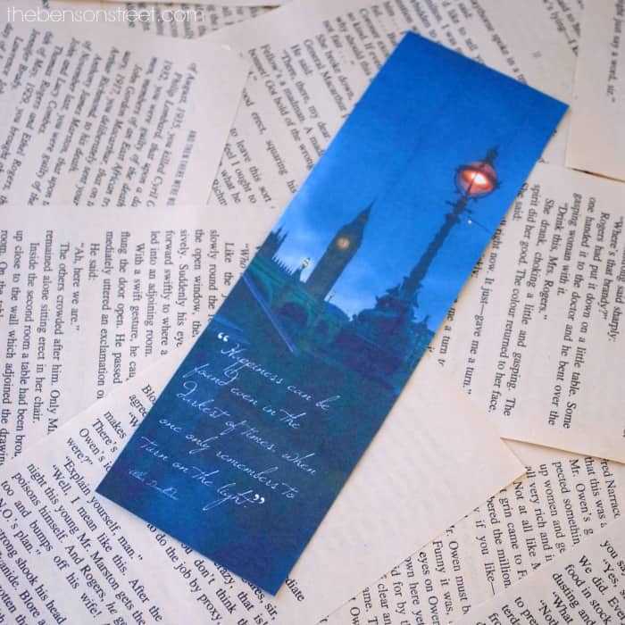 harry potter bookmarks printable