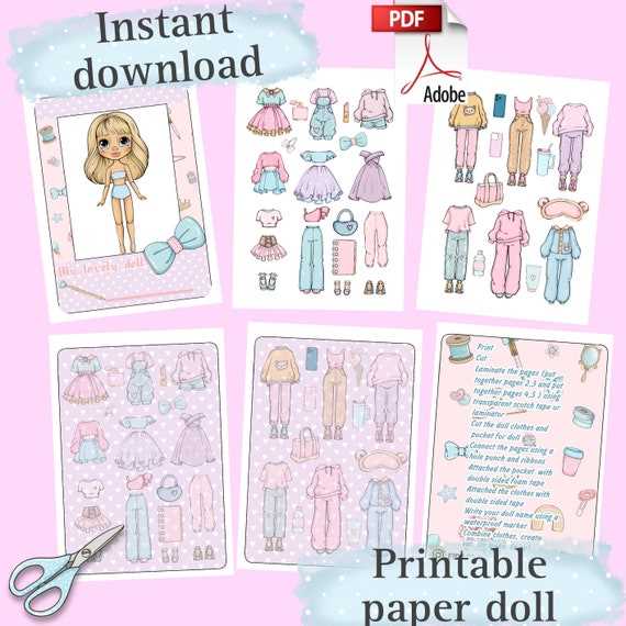 printable doll template